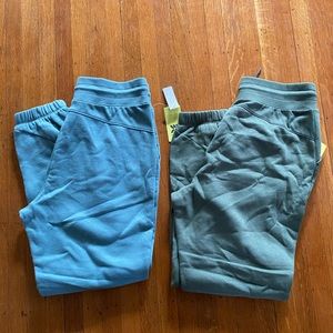 Two pairs NWT All in Motion sweatpants.